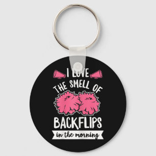 Womens Cheerleading Quote For A Cheer Girl Key Ring