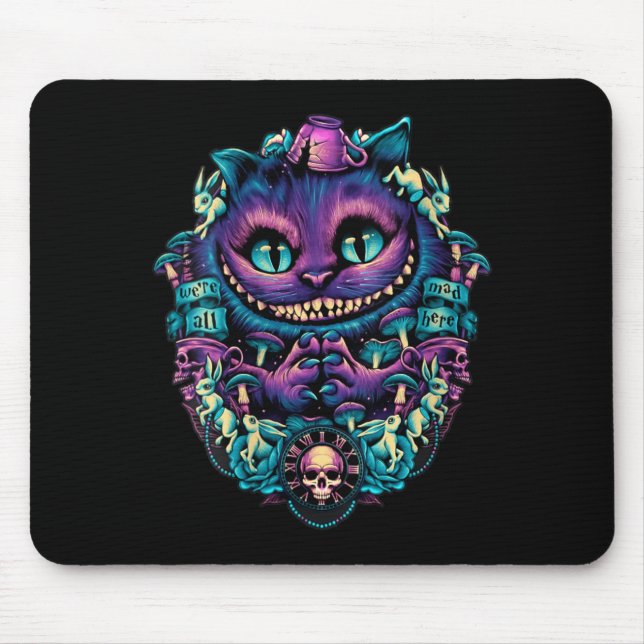 Womens Cheshire Ca Mouse Mat (Front)