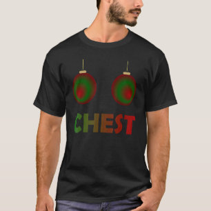 Womens Chest Nuts Chestnuts Christmas Matching Cou T-Shirt