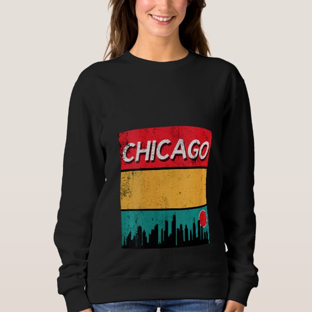 Womens Chicago Sweatshirt (Front)