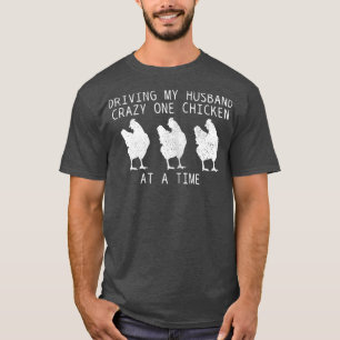 Womens Chicken Mom Funny Crazy Chicken Lady T-Shirt