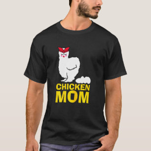 Womens Chicken Mum Farmer Mum Chicken Mother Hen S T-Shirt