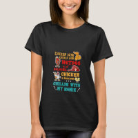 Womens Chicken Wing Hot Dog And Bologna Chicken &