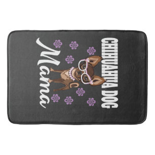 Women's Chihuahua Dog Mum Bath Mat