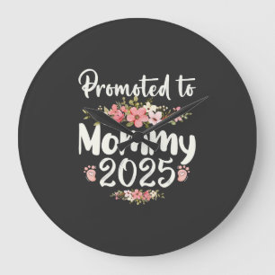 Women's Chihuahua Dog Mum Large Clock
