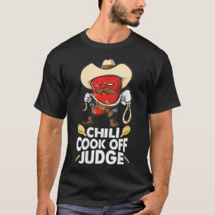 Womens Chilli Cook Off Judge Cooking Competition T T-Shirt