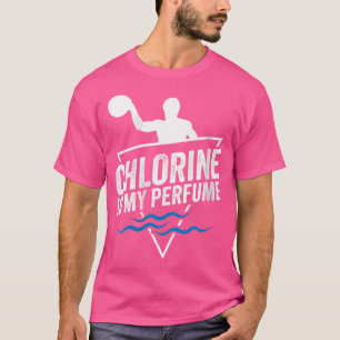 Womens Chlorine Is My Perfume I Water Polo