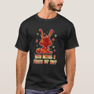 Womens Chocolate Bunny Do You Want Piece Of Me Ea T-Shirt