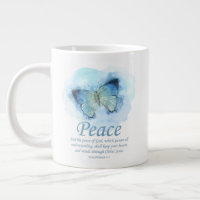 Women's Christian Bible Verse Butterfly: Peace