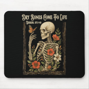 Womens Christian Faith Dry Bones Come To Life Skel Mouse Mat