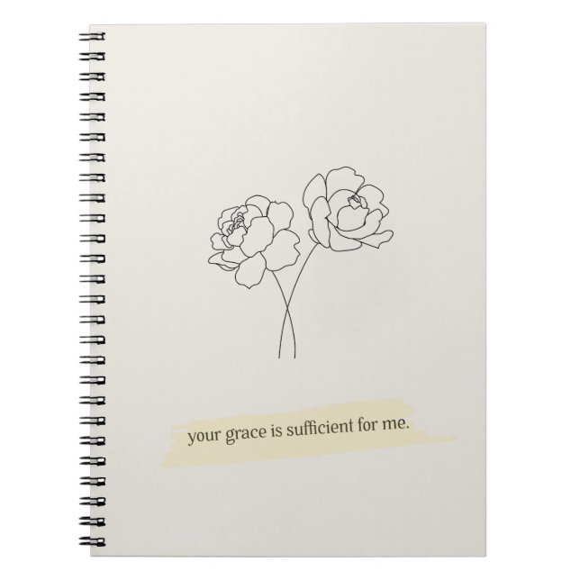 Women's Christian Inspirational Notebook (Front)