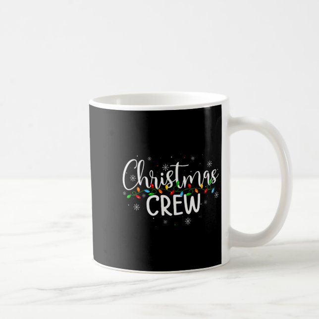 Womens Christmas Crew Pajamas Matching Family Grou Coffee Mug (Right)