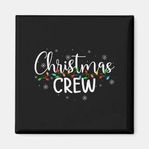 Womens Christmas Crew Pajamas Matching Family Grou Magnet