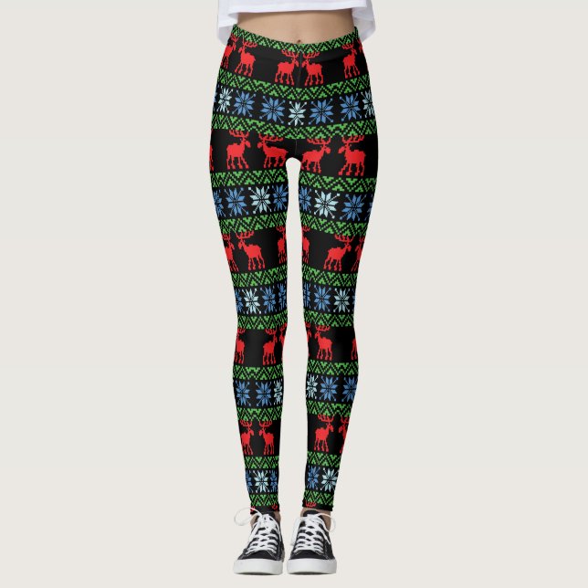 Women's Christmas Leggings (Front)