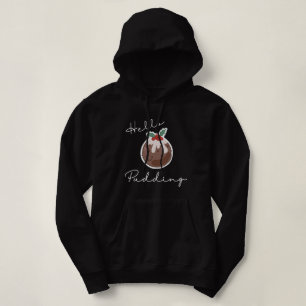 Womens Christmas Pudding Hoodie  