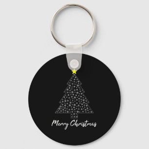 Womens Christmas Tree Matching Family Santa Claus  Key Ring