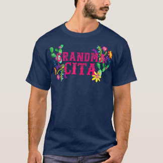 Womens Cinco De Mayo Grandma Cita Floral Meican Fi T-Shirt