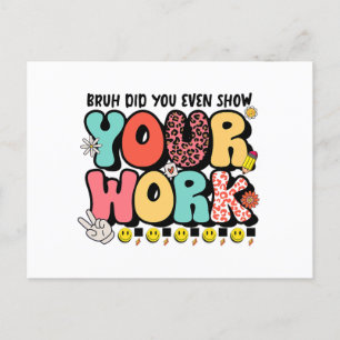 Womens Cinnamoroll Let the Good Times Roll V-Neck  Postcard