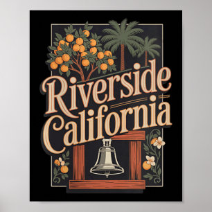 Womens City Of Riverside Riverside California Poster