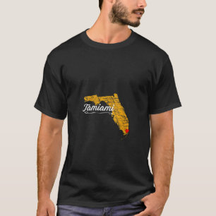 Womens City Of Tamiami Florida Vacation Souvenir T-Shirt