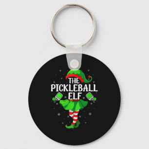 Womens Ckleball Elf Christmas Girls Women Elf Squa Key Ring