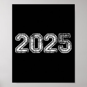 Womens Cl Of 2025 Shirt Graduation Gift Her Girl S Poster