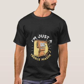 Womens Classical Music Evolution Piano Player Pian T-Shirt