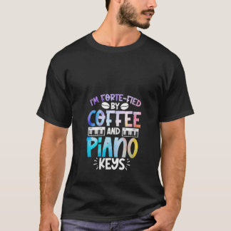 Womens Classical Music Evolution Piano Player Pian T-Shirt