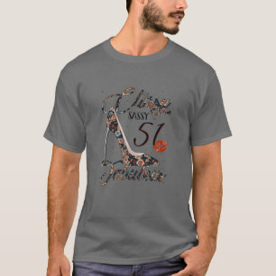 Womens Classy Sassy 51 Fabulous Flower High Heel 5 T-Shirt