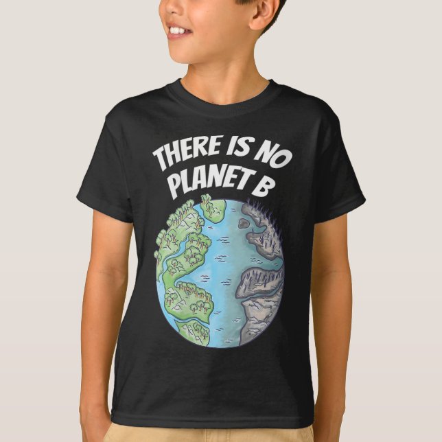 Womens Climate Protection Environmental T-Shirt (Front)