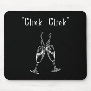 Womens Clink Clink V-neck  Mouse Mat