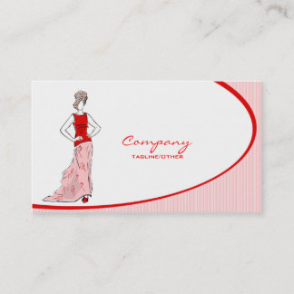 Women's Clothing Business Card
