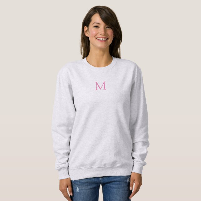 Womens Clothing Sweatshirts Back & Front Monogram (Front Full)