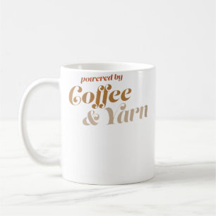 Womens Coffee And Yarn Funny Knitting Sewing Quilt Mug