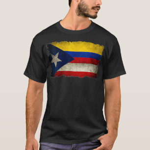 Womens Colombian Puerto Rican Boricua Paisa Rollo  T-Shirt