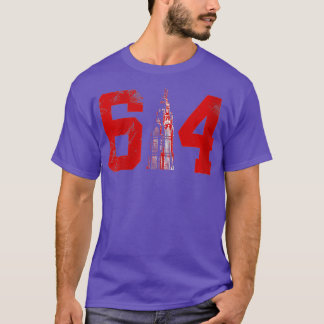 Womens Columbus Ohio 614 VNeck T-Shirt