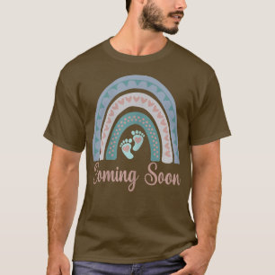 Womens Coming Soon Maternity Baby Pregnancy Annou T-Shirt