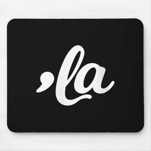 Womens Comma La - Kamala Harris 2024 Madam Preside Mouse Mat (Front)