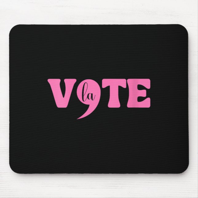 Womens Comma La Kamala Harris Punctuation La Elect Mouse Mat (Front)