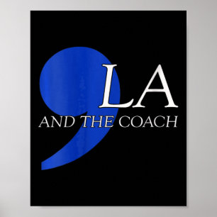 Womens Comma La Kamala Harris Tim W Coach 2024 La Poster