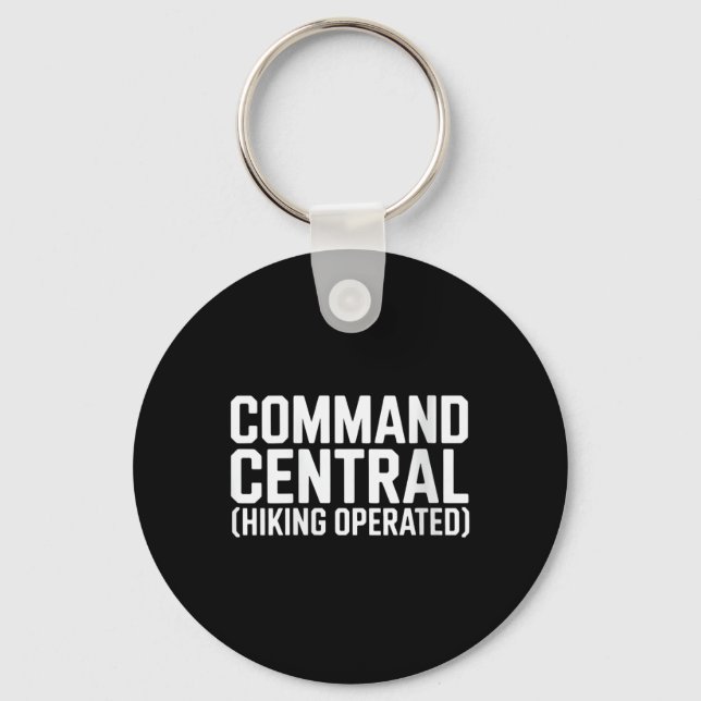 Womens Command Central_ Hiking Operated V-neck  Key Ring (Front)