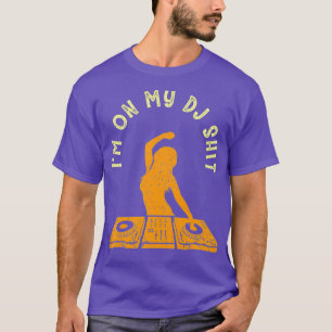 Womens Cool Deejay Image Disc Jockey Meme Mixer T-Shirt
