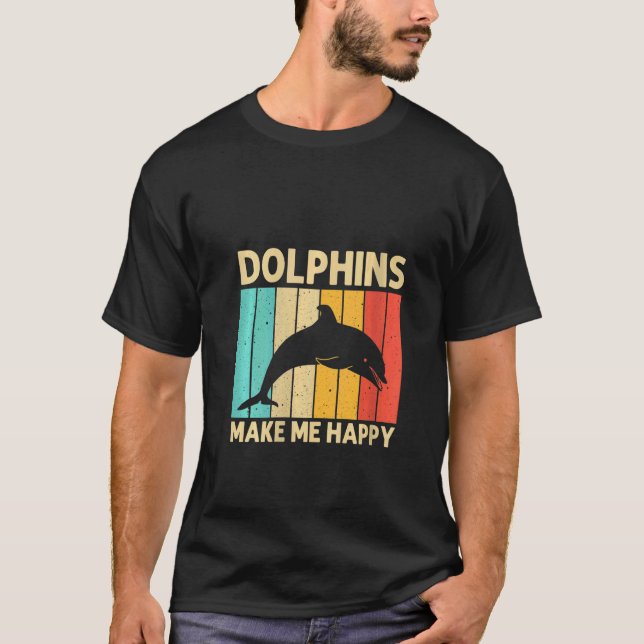 Womens Cool Dolphin For Men Women Dolphins Beluga  T-Shirt (Front)