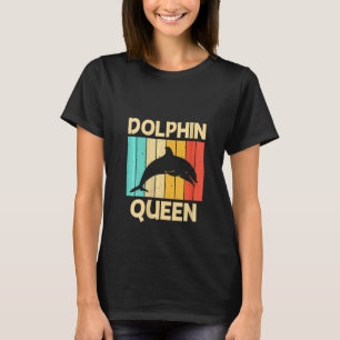 Womens Cool Dolphin For Women Mum Dolphins Beluga  T-Shirt