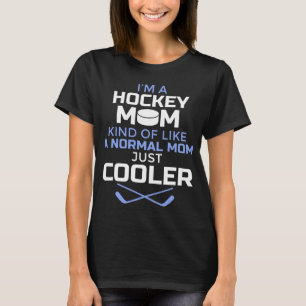 Women's Cool Hockey Mum T Shirt - Gift for Mothers