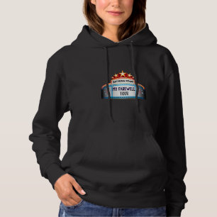 Womens Cool Retiring Soon Farewell Funny Sarcastic Hoodie