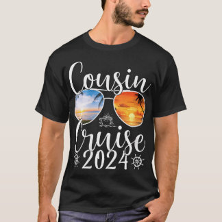 Womens Cousin Cruise 2024 Girls Couse Trip 2024 Va T-Shirt