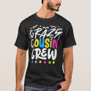 Womens Crazy Cousin Crew VNeck T-Shirt