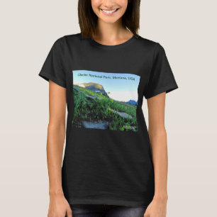 Women's Crew Neck Glacier National Park T-Shirt