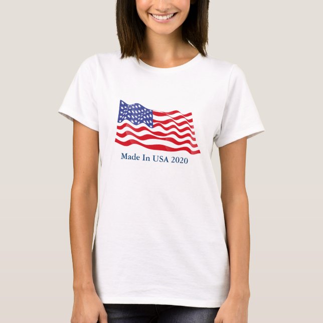 Womens Crop Tank Top-Flag (Front)